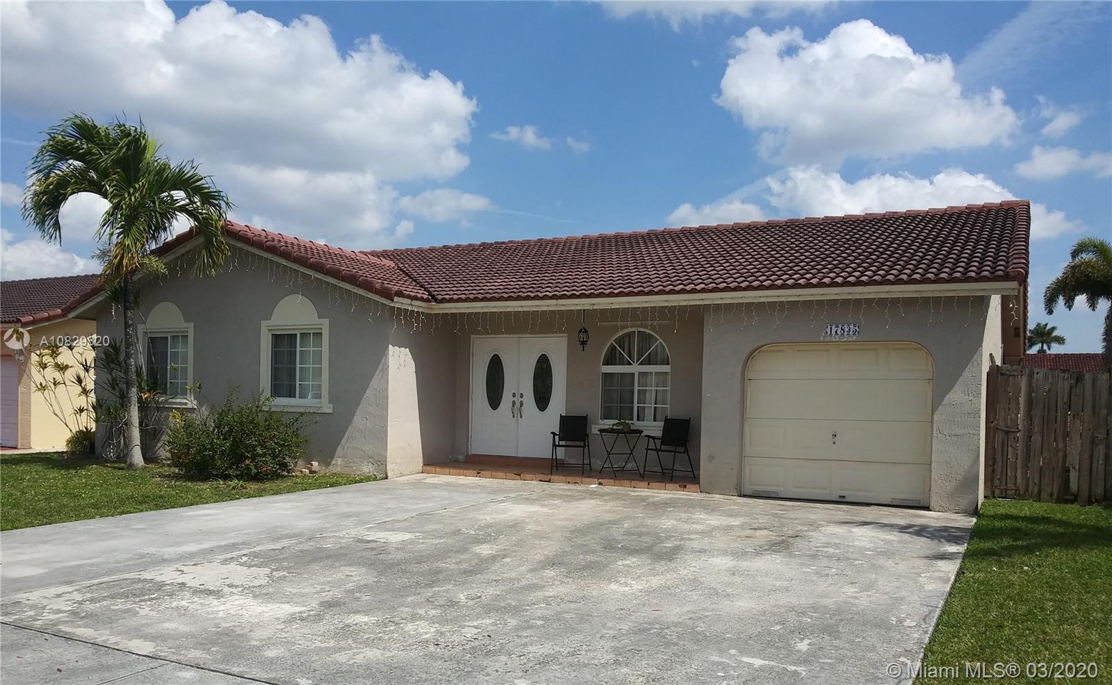 Miami, FL 33187,17835 SW 154th Pl