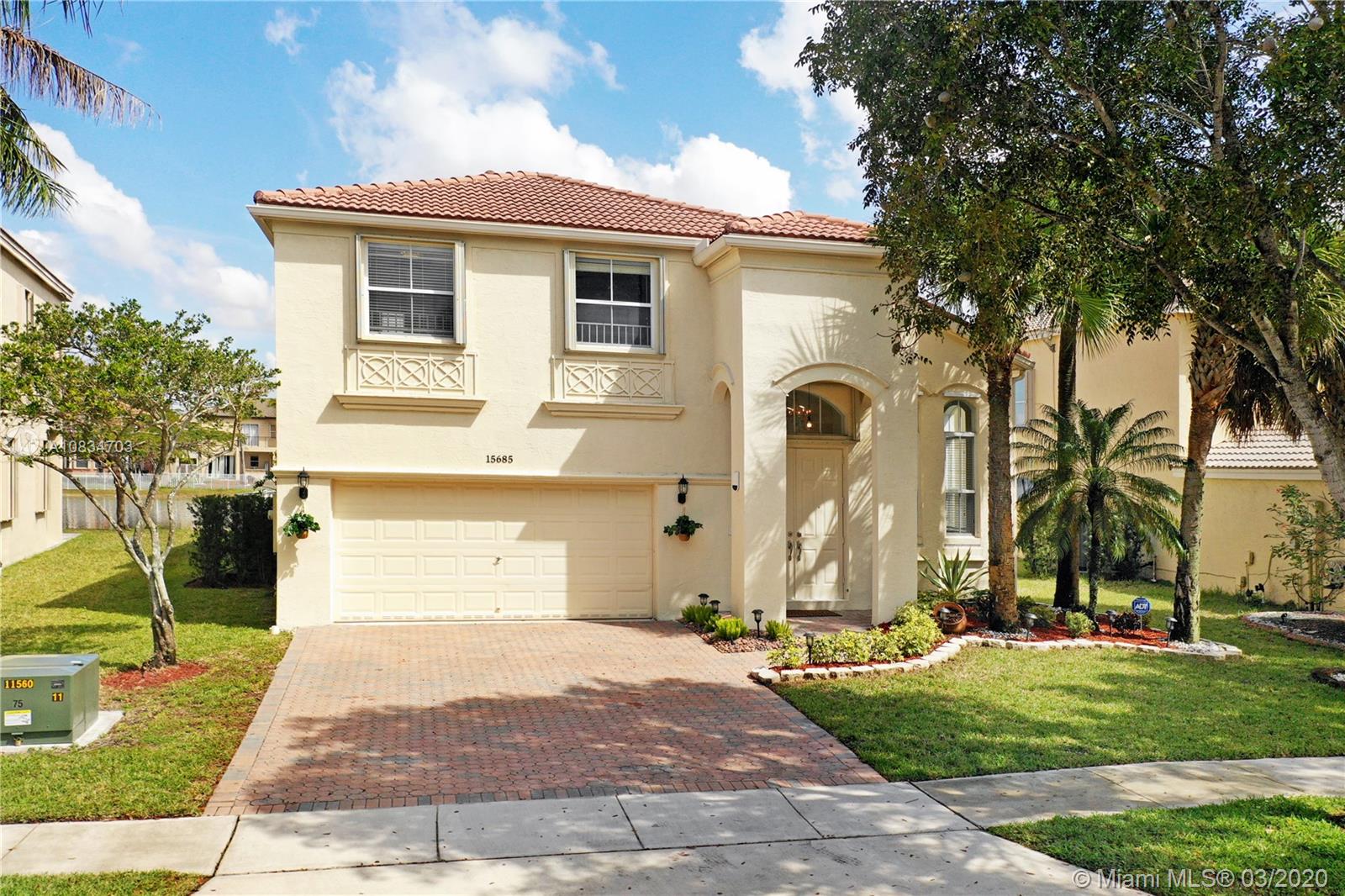 Miramar, FL 33027,15685 SW 52nd Ct