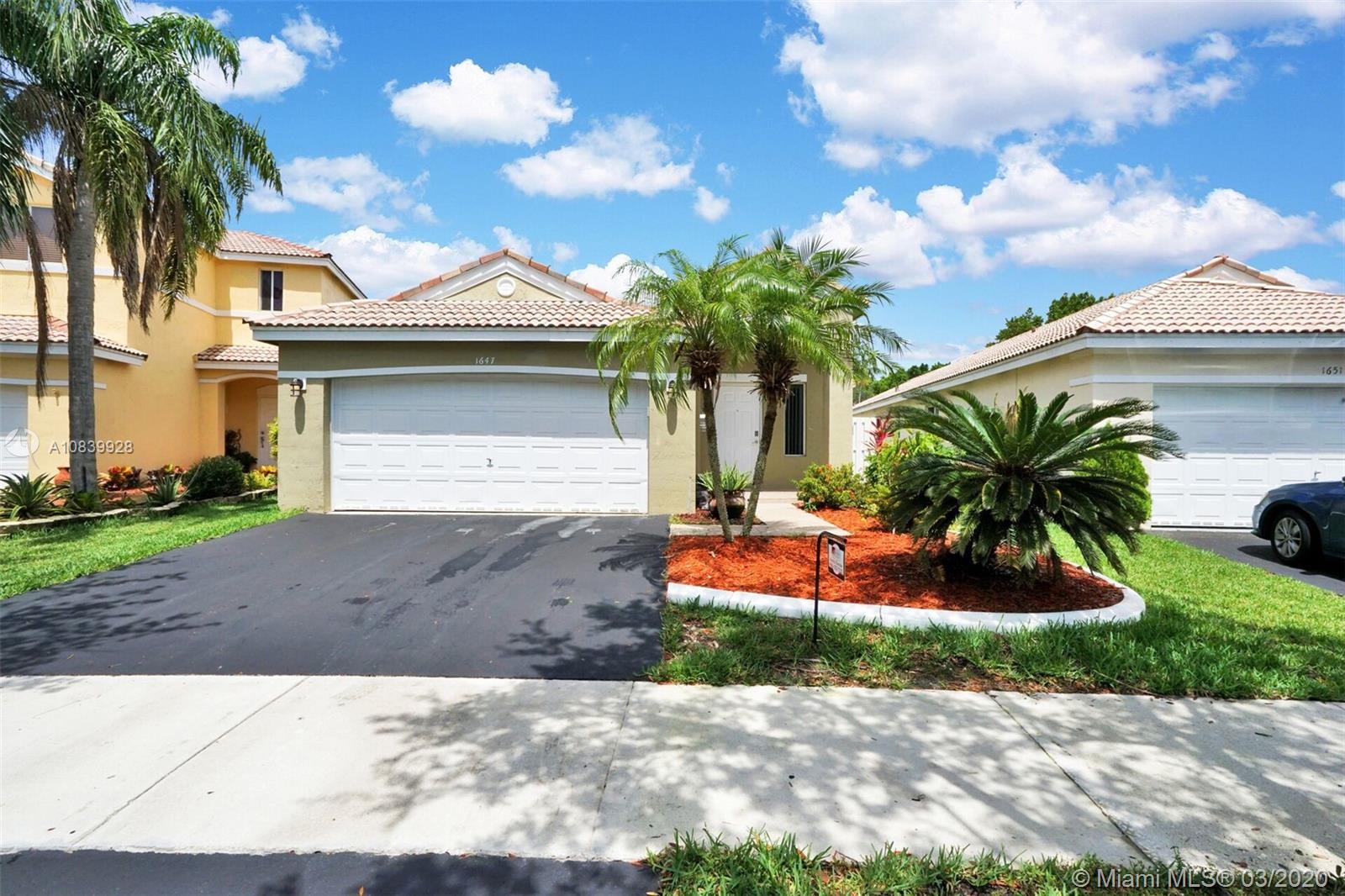 Weston, FL 33327,1647 Palermo Dr