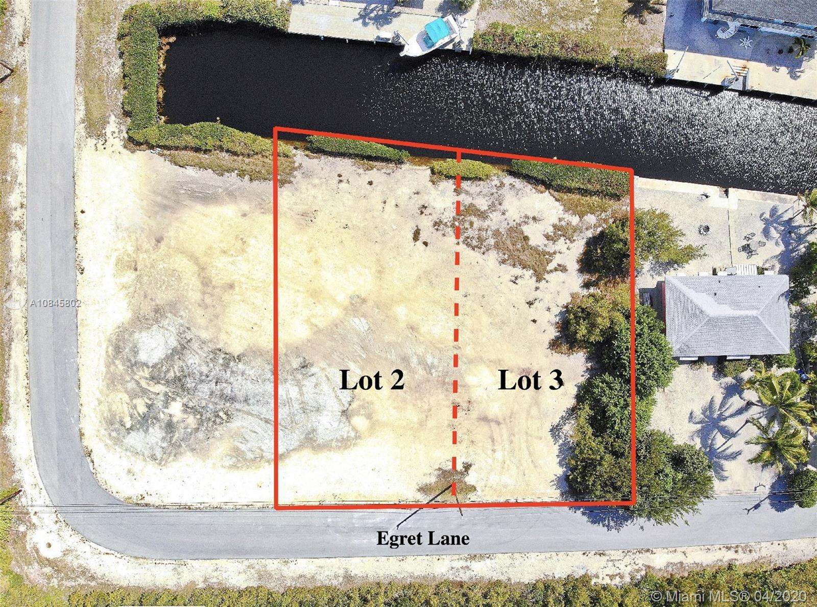 Lots 2 & 3 Egret Ln, Big Pine, FL 33043