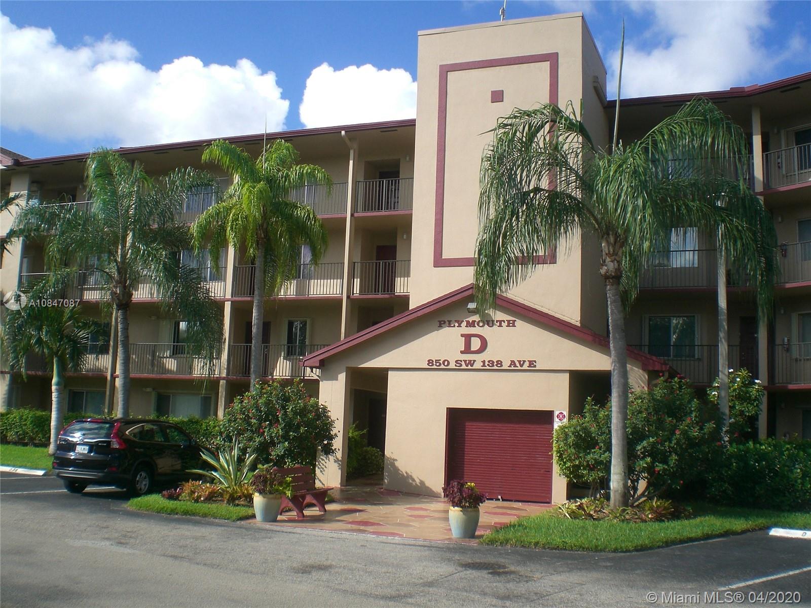 Pembroke Pines, FL 33027,850 SW 138th Ave #404D