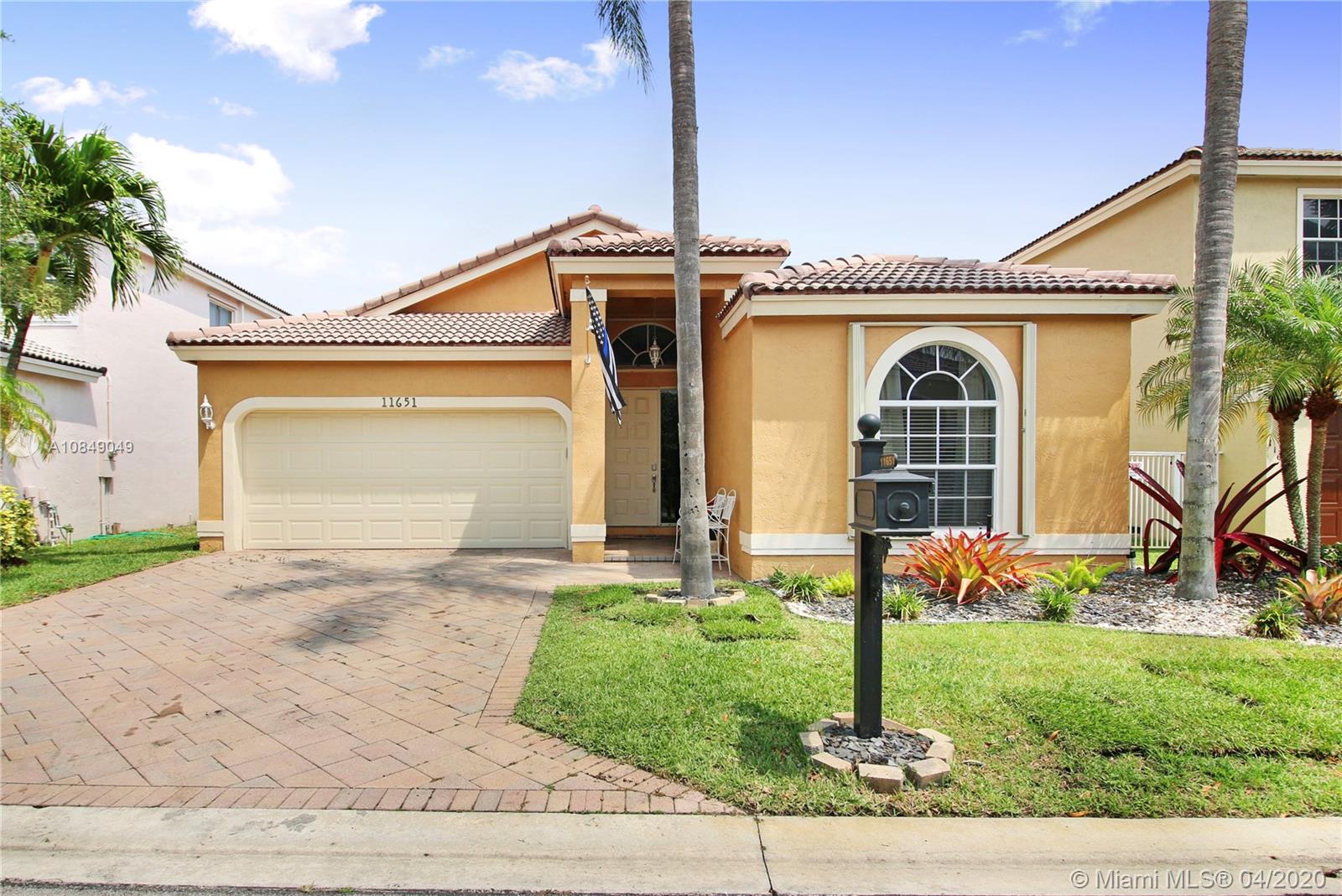 Coral Springs, FL 33071,11651 NW 13th Manor