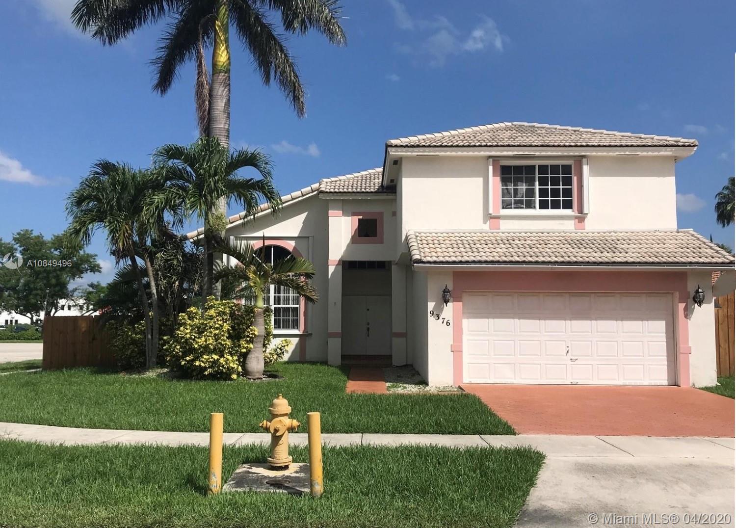 9376 SW 166 CT,  Miami,  FL 33196
