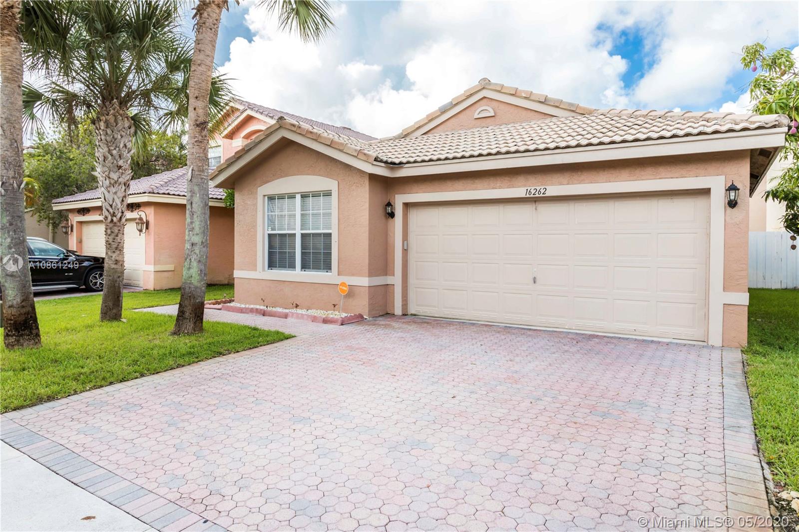 Miramar, FL 33027,16262 SW 23rd St