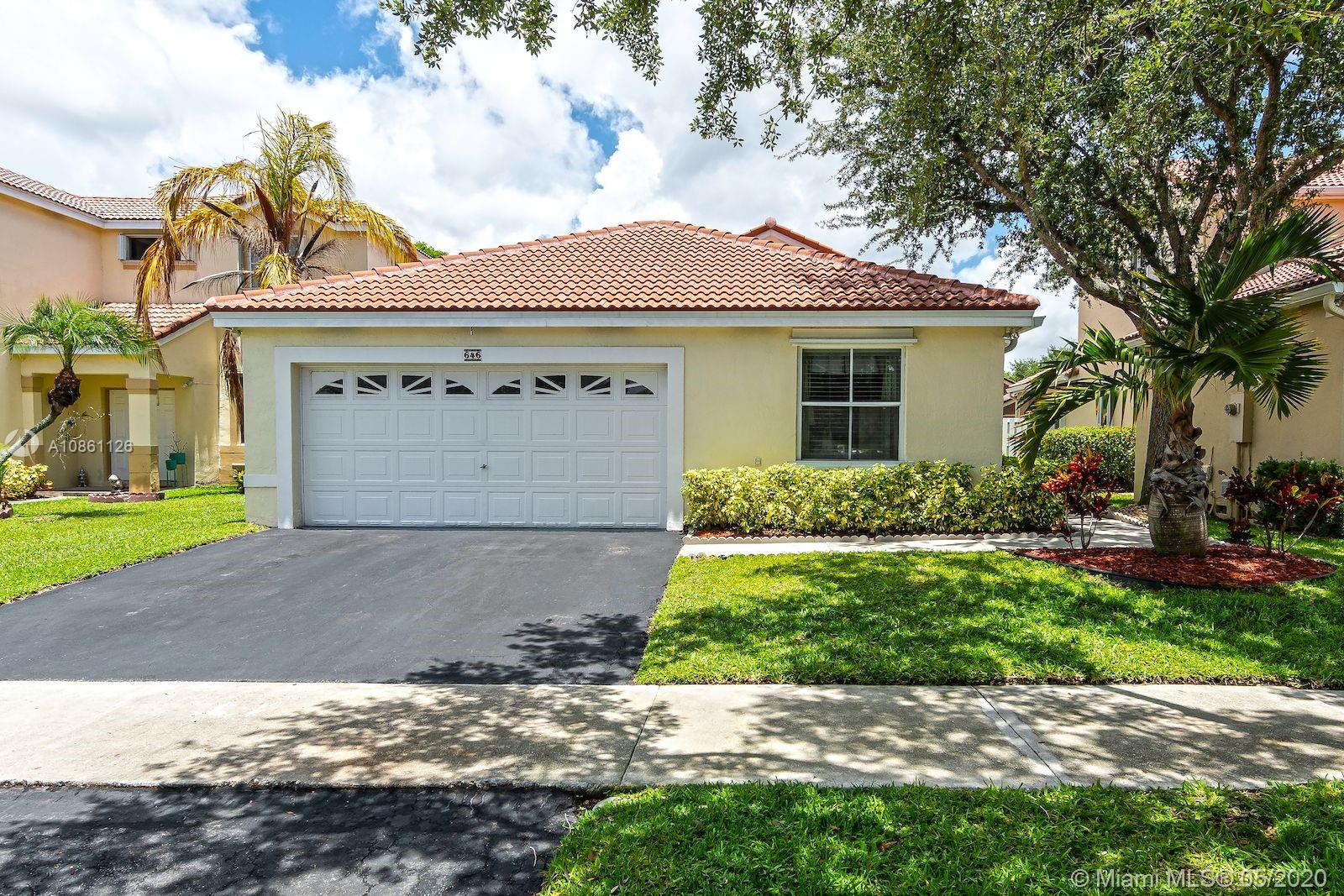 Weston, FL 33326,646 Stanton Dr