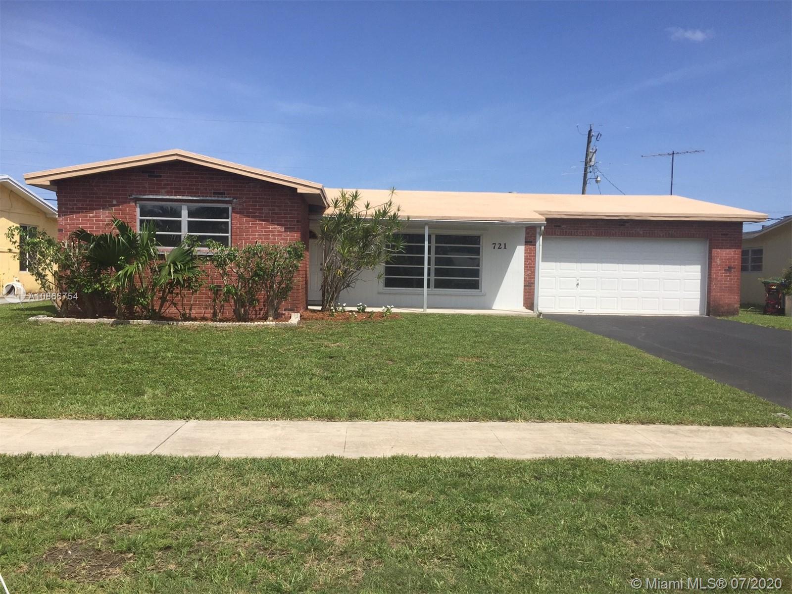 721 SW 64th Pkwy, Pembroke Pines, FL 33023