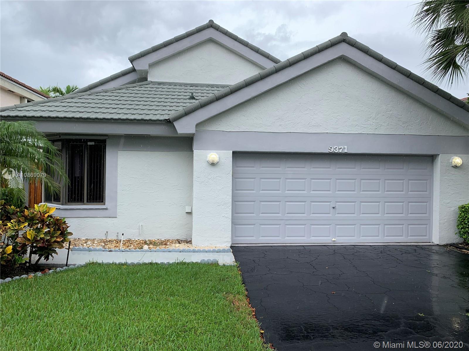 Plantation, FL 33322,9371 NW 18th Ct