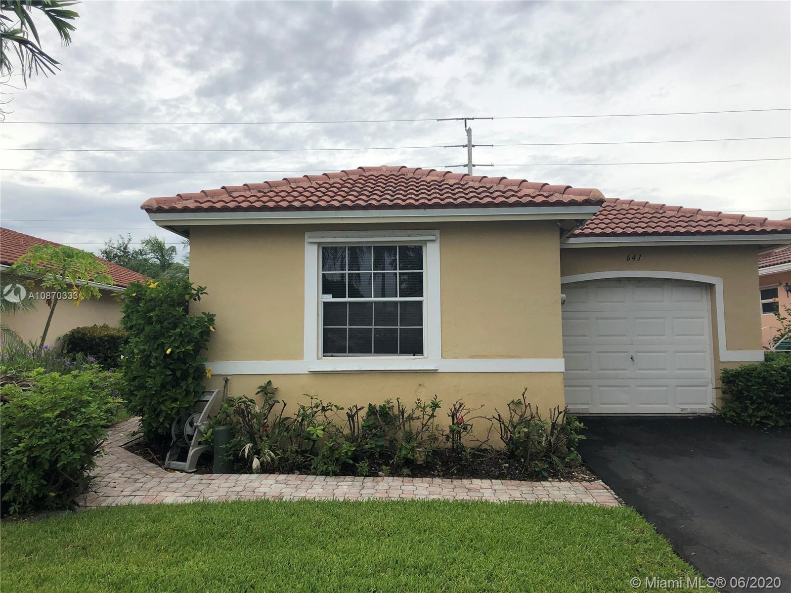 641 NW 172nd Ter, Pembroke Pines, FL 33029