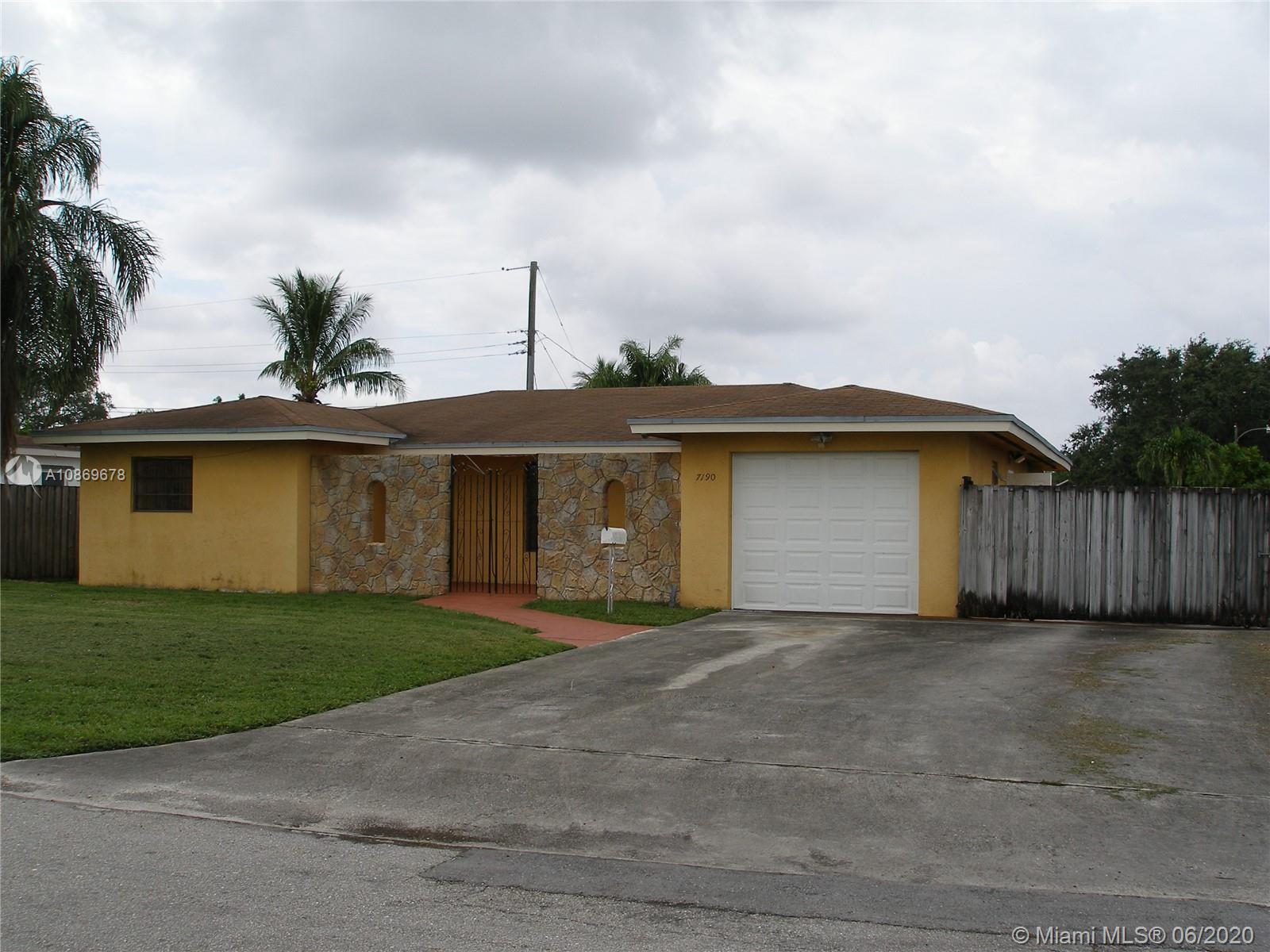 Pembroke Pines, FL 33023,7190 SW 13th St