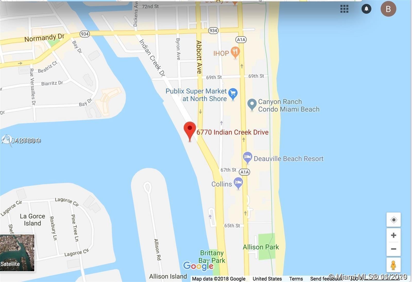 Miami Beach, FL 33141,6770 Indian Creek Dr #12T