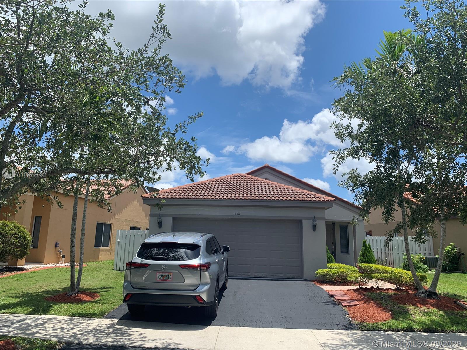 Weston, FL 33327,1556 Mira Vista Cir