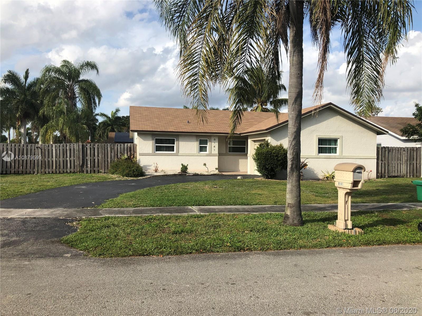 Lauderhill, FL 33351,8141 NW 44th Ct