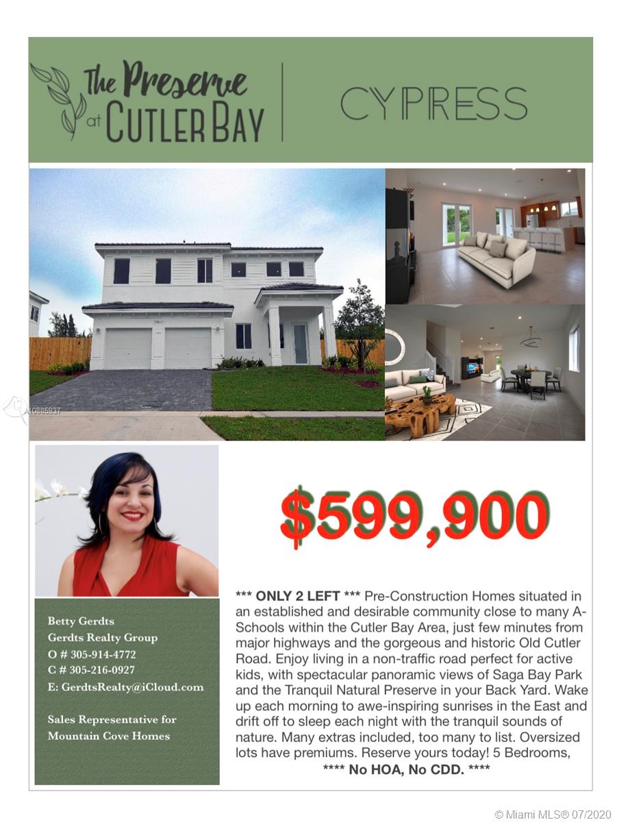 Cutler Bay, FL 33189,7902 SW 205th St