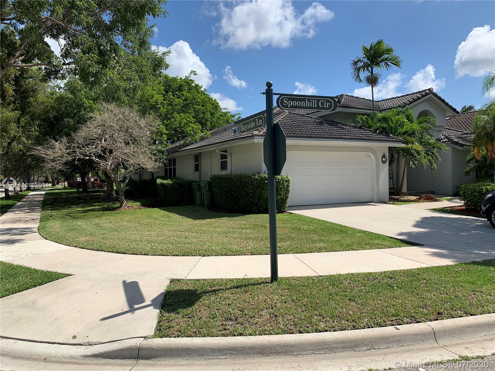 Weston, FL 33326,991 Spoonbill Cir