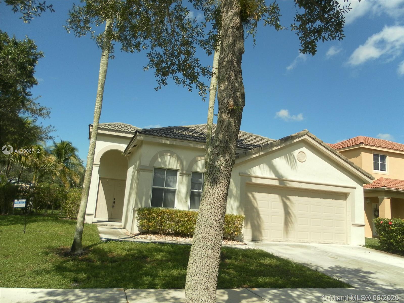 Weston, FL 33327,701 Tanglewood Cir