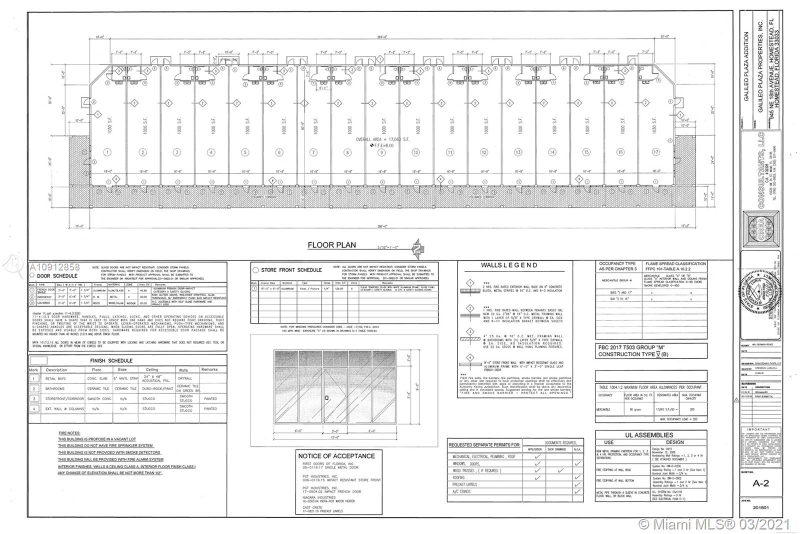 945 NE 18th Ave, Homestead, Florida 33033, ,Commerciallease,For Rent,945 NE 18th Ave,A10912858