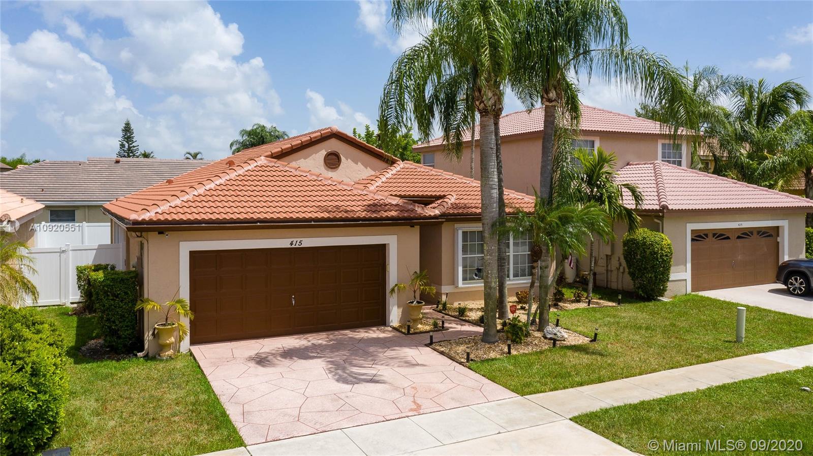 Pembroke Pines, FL 33029,415 SW 183rd Way