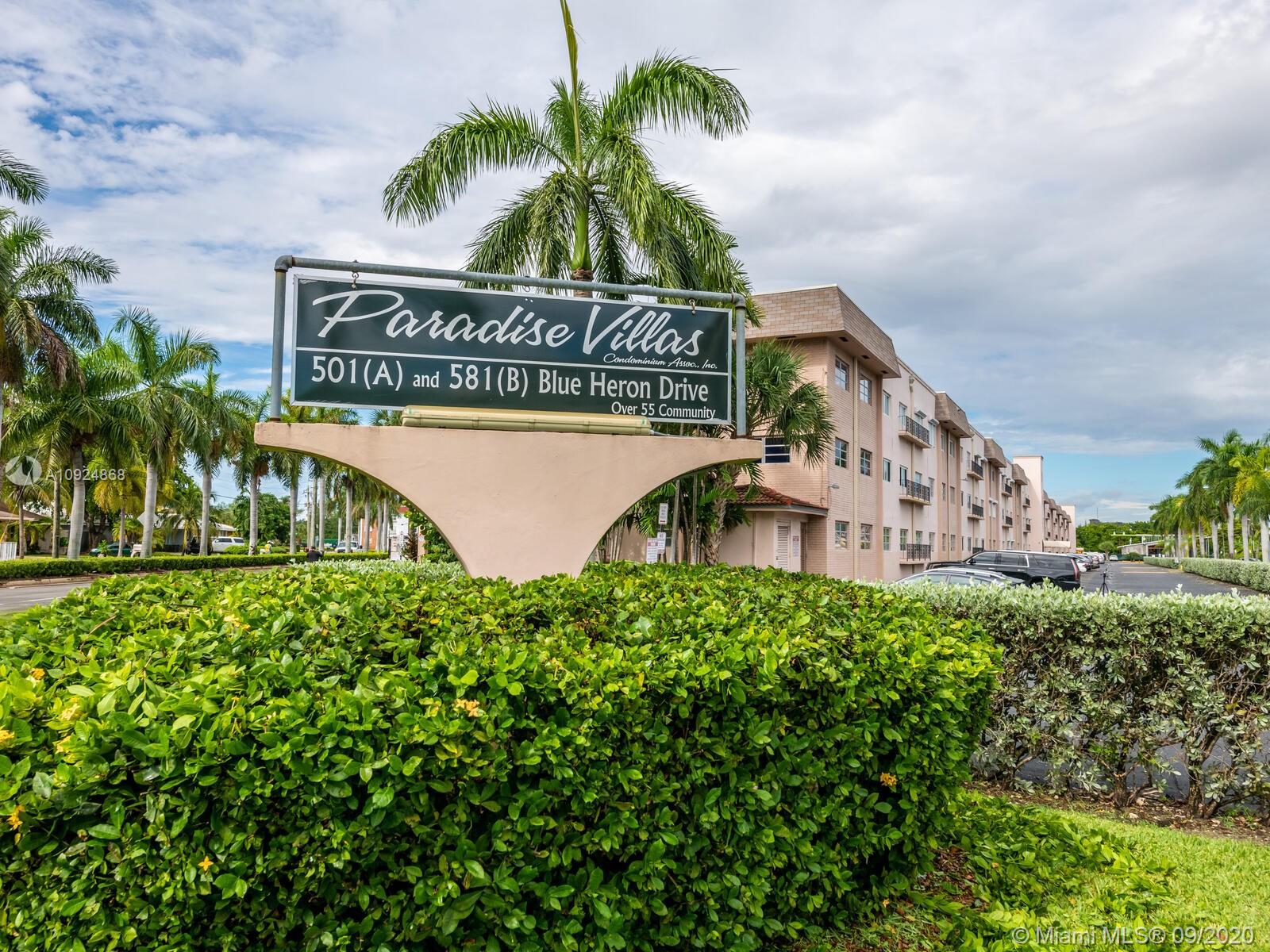 Hallandale Beach, FL 33009,501 Blue Heron Dr #221-A