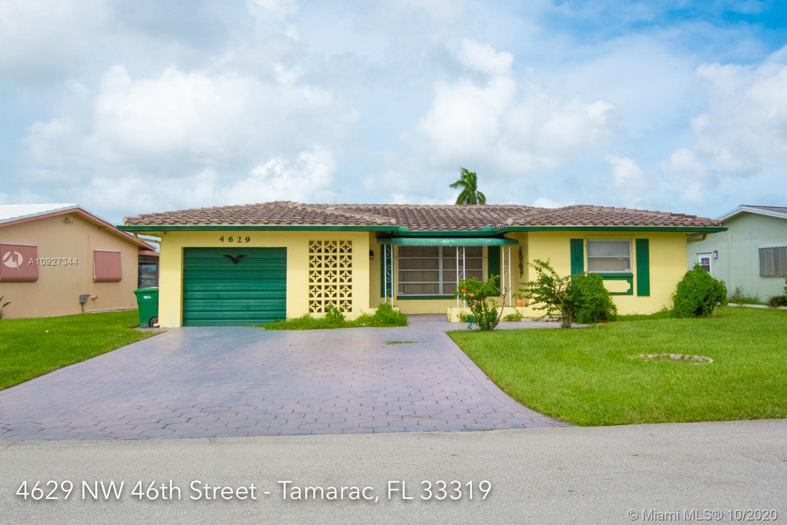 4629 NW 46th St, Tamarac, FL 33319