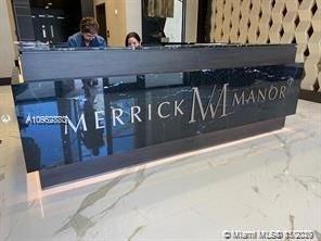 This Mediterranean villa-style residence is located in a heart of Coral Gables. This 2bdr/2bth unit features walk-in closets, contemporary designed cabinets, built-in Bosch appliances, white quartz countertops, spacious bathrooms, and washer & dryer in the unit. Porcelains Floors !Merrick Manor is conveniently located just steps from the fashionable shops of Merrick Park and a school right across the street. Merrick Manor offers a variety of amenities that include a big pool. gym, recreation room, media room, BBQ, and a 24-hr concierge. Pet friendly. Easy to show.