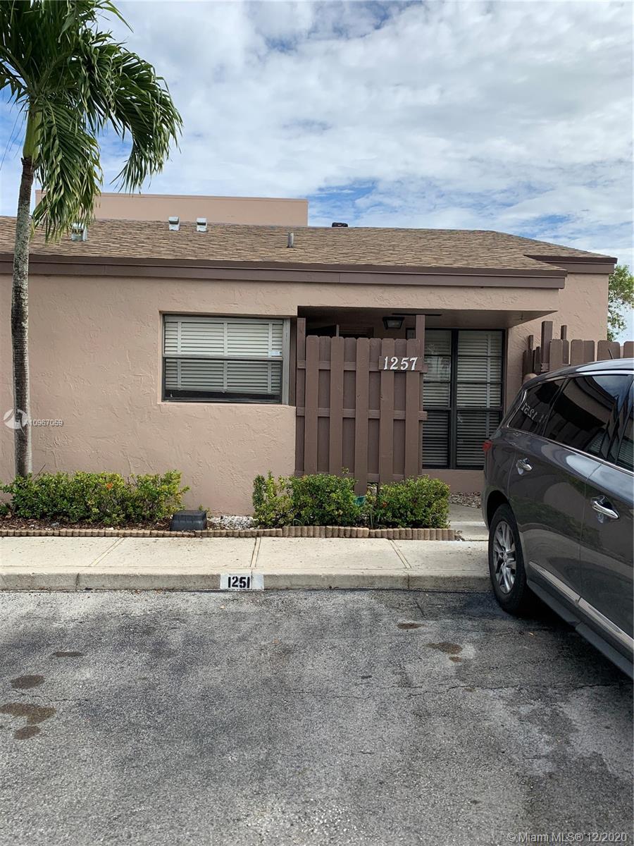 1257 NW 123rd Ter #1257, Pembroke Pines, FL 33026