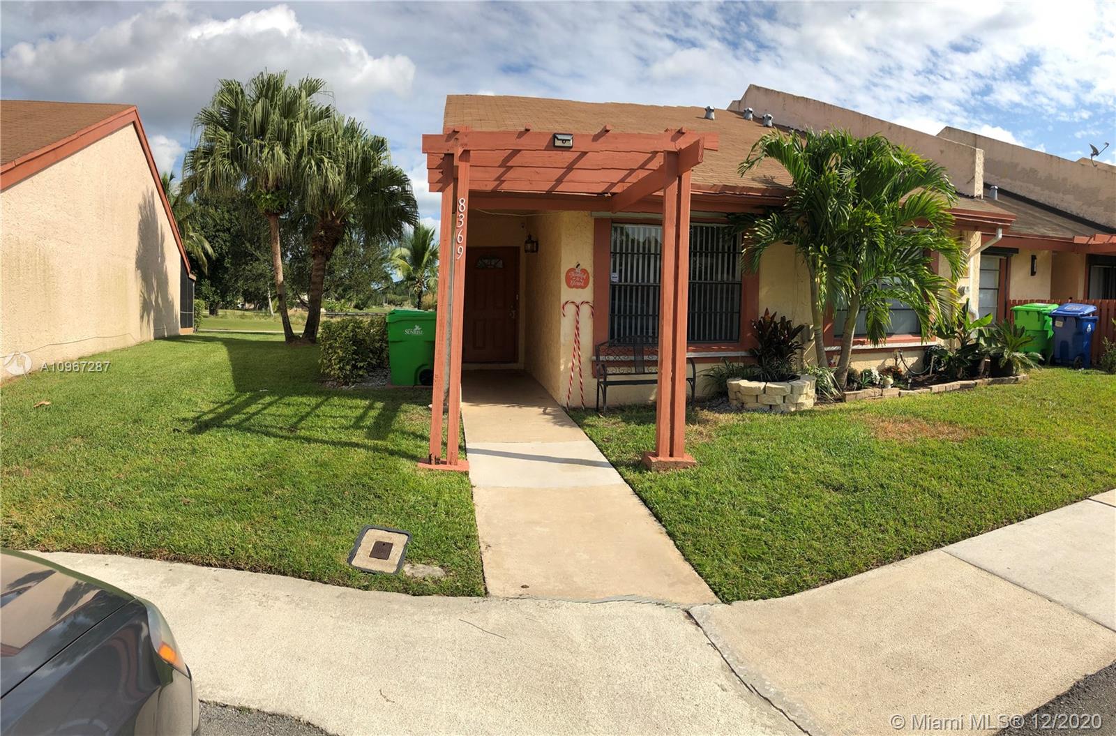 Sunrise, FL 33351,8369 NW 37th Pl