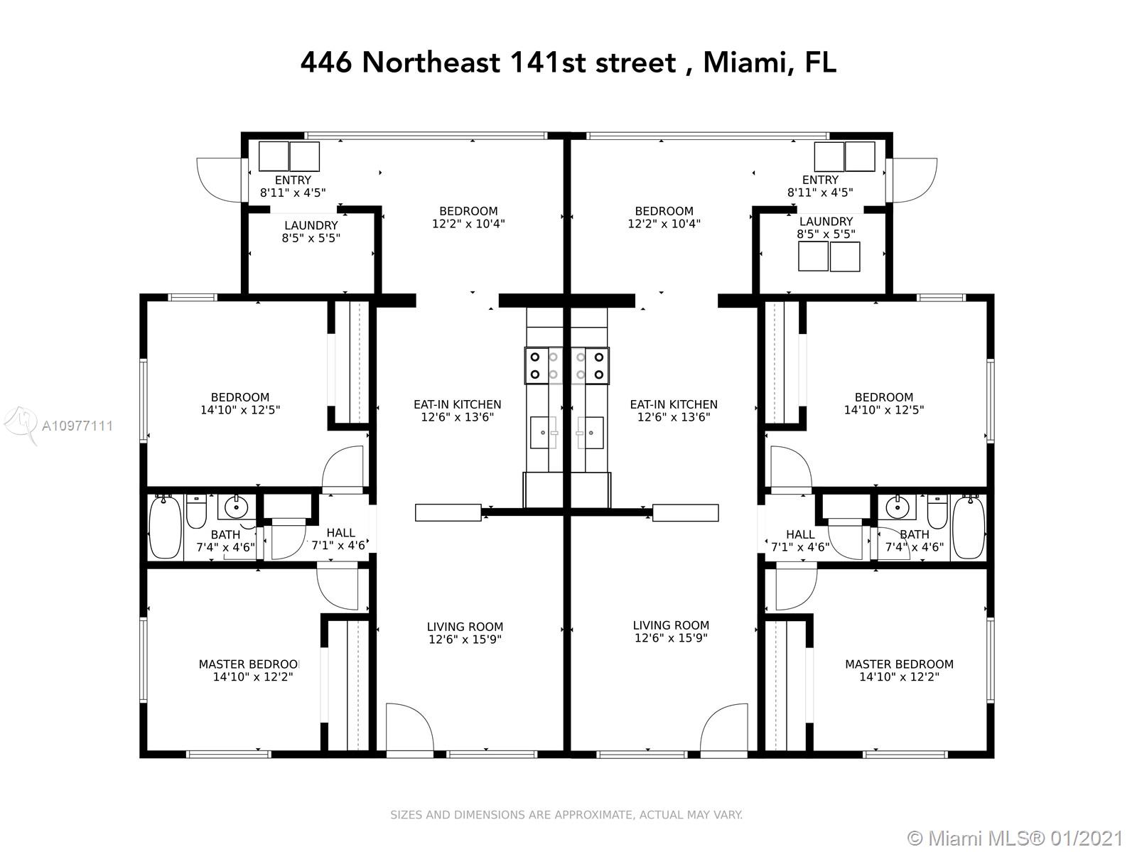 North Miami, FL 33161,446 NE 141st St