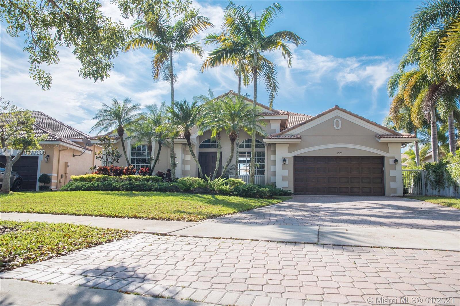 Weston, FL 33327,1526 Cardinal Way