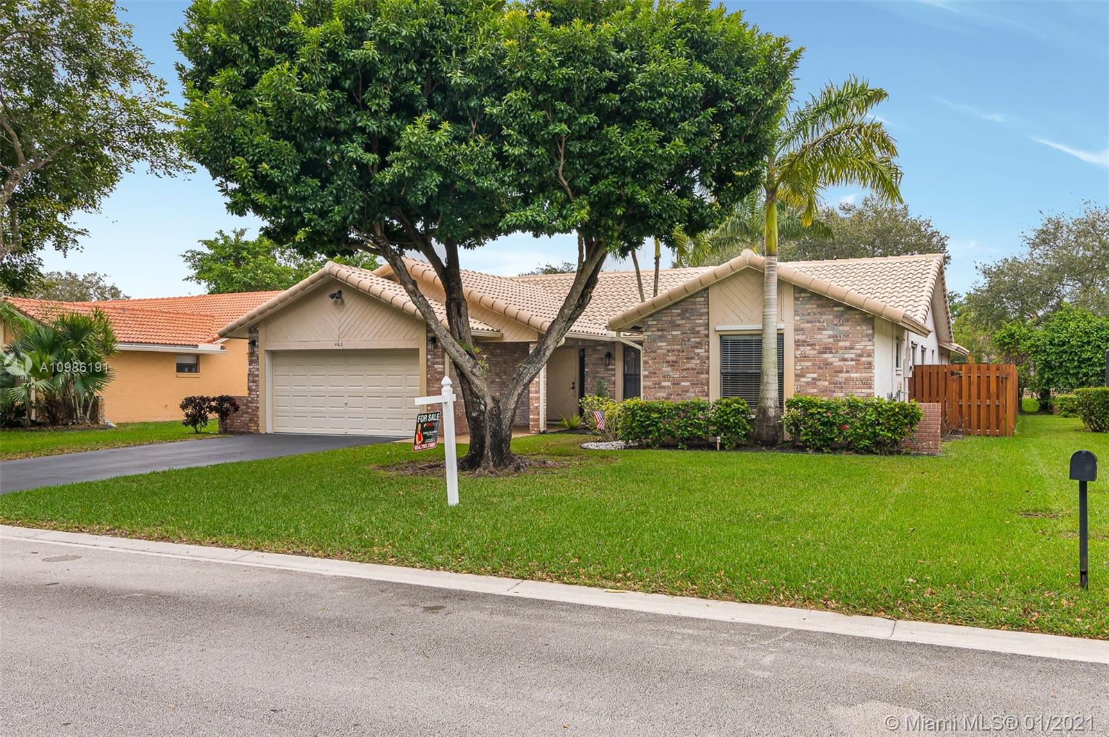 Coral Springs, FL 33071,462 NW 113TH TERR