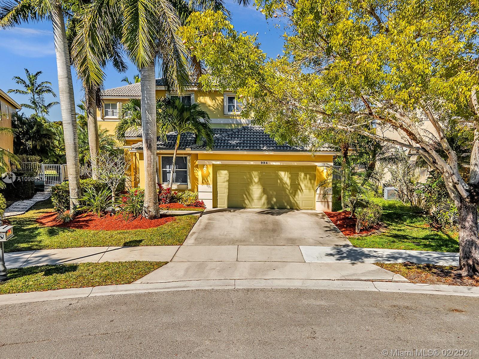 Weston, FL 33327,994 Sunflower Cir