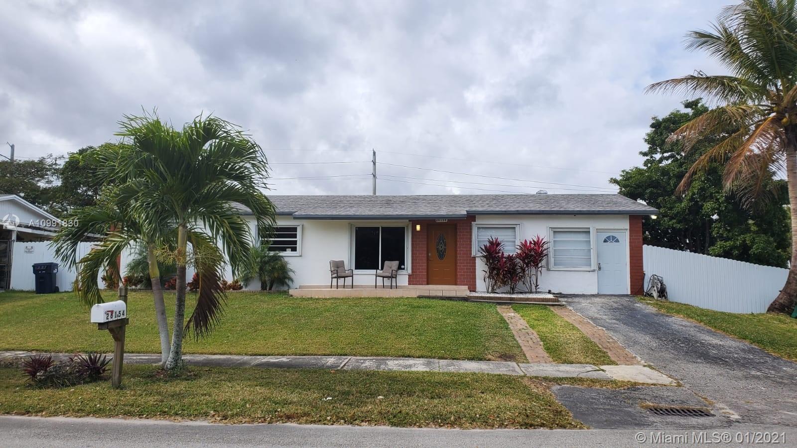 Homestead, FL 33032,26154 SW 126th Ct