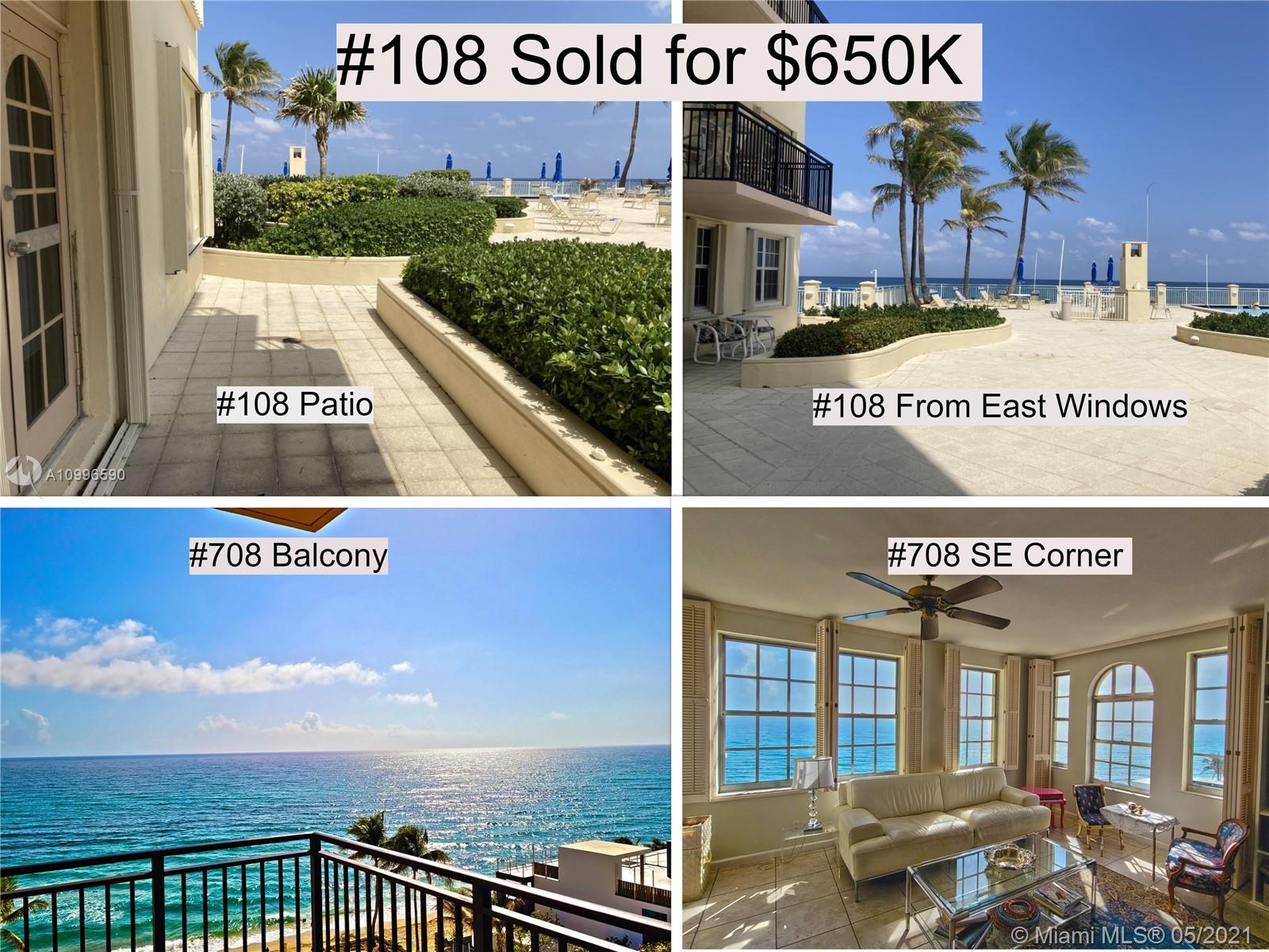3475 S Ocean Blvd #708,  Palm Beach,  FL 33480