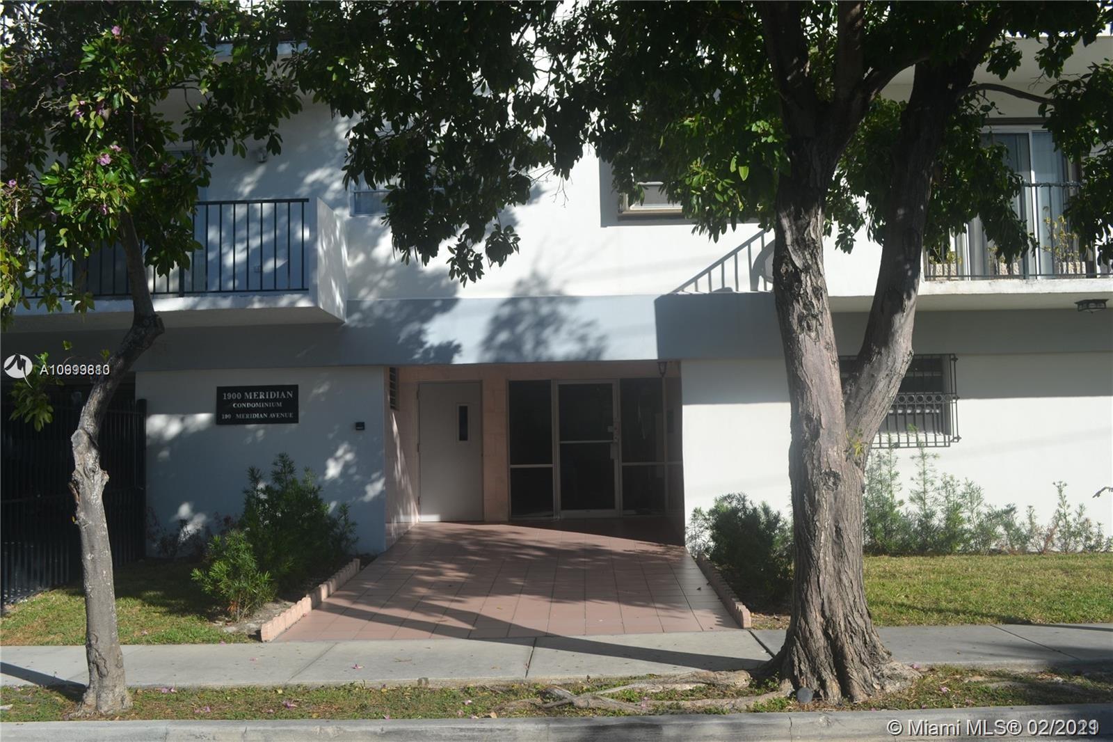 Miami Beach, FL 33139,1900 Meridian Ave #203