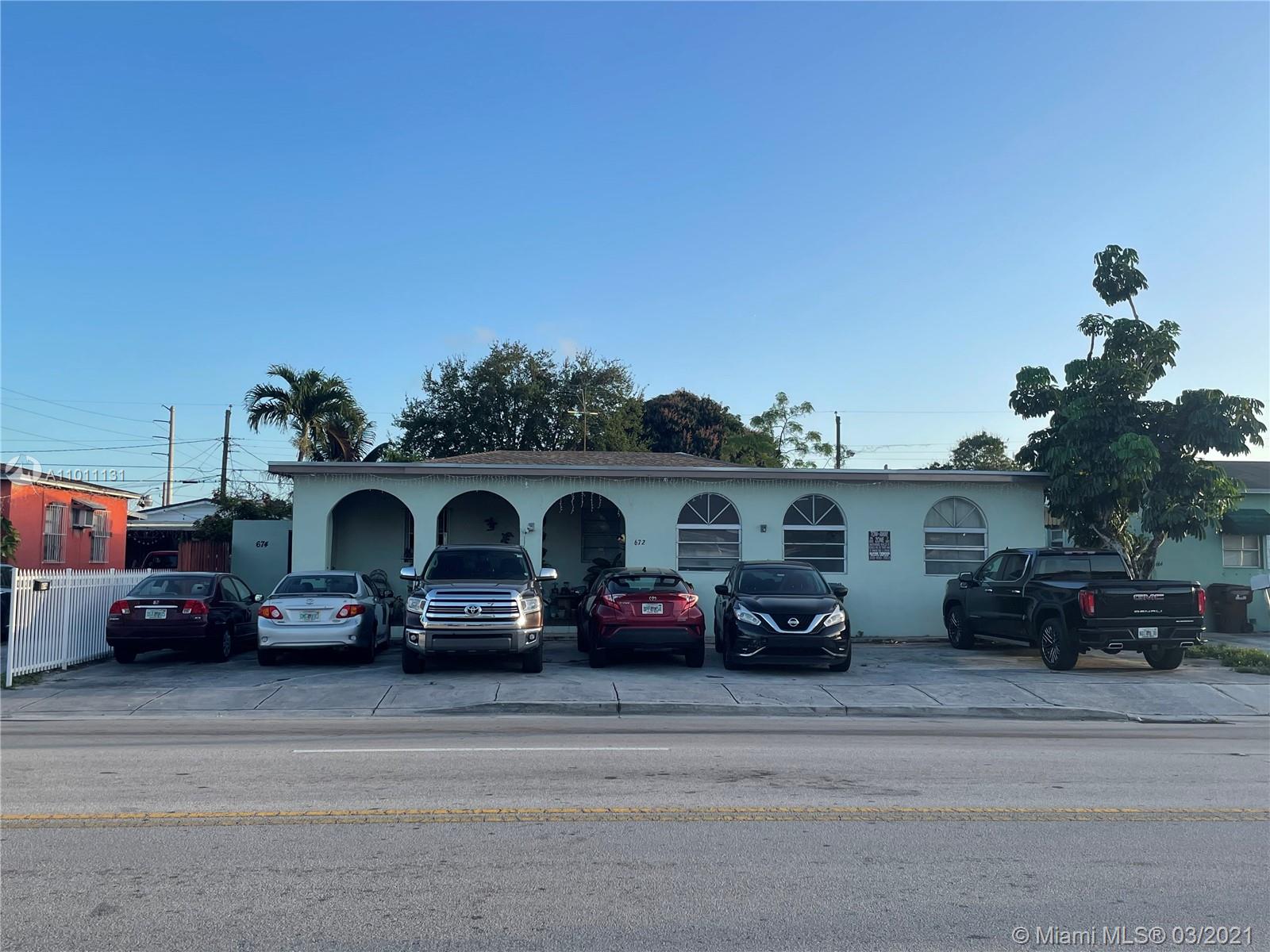 Hialeah, FL 33013,672 E 21st St