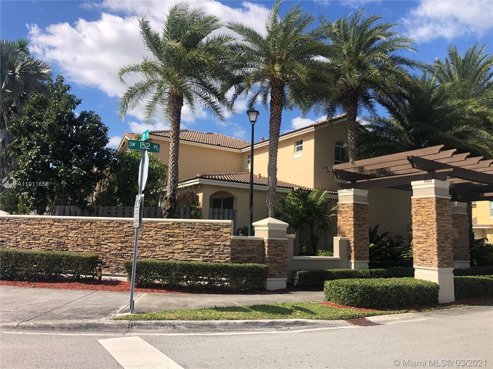 Miami, FL 33196,15252 SW 119th Ter #15252