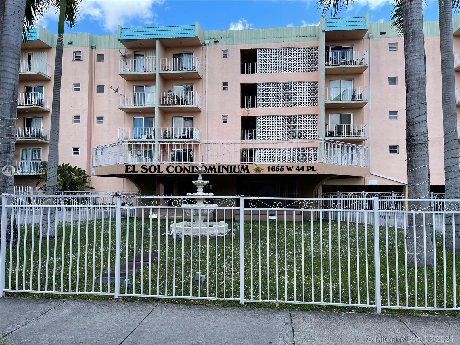 Hialeah, FL 33012,1655 W 44th Pl #509