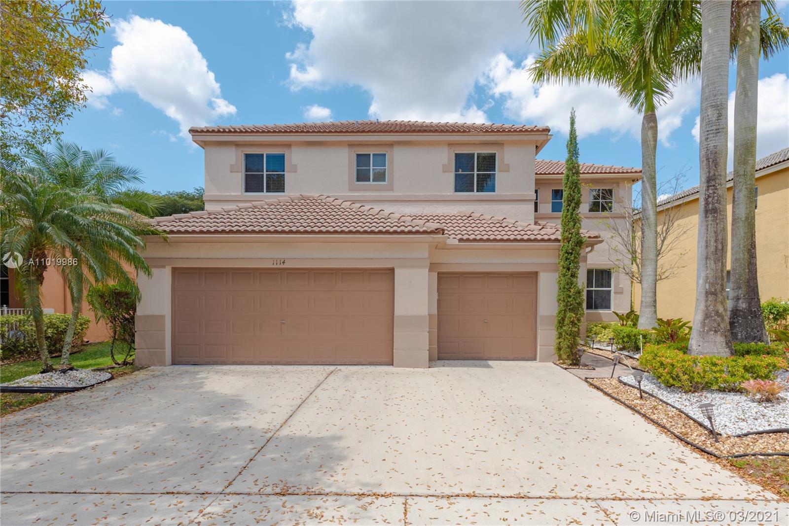 Weston, FL 33327,1114 Sunflower Cir