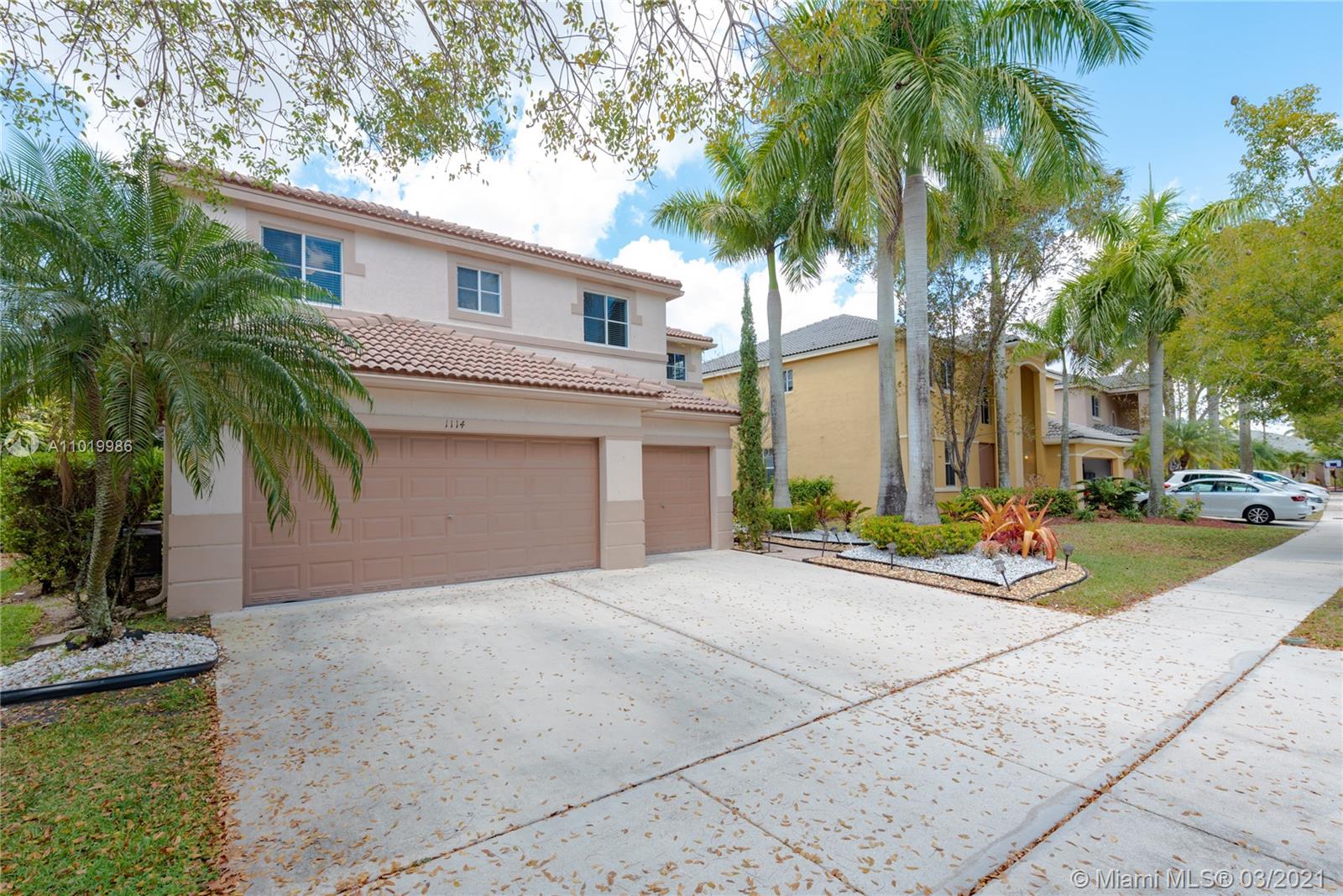 Weston, FL 33327,1114 Sunflower Cir