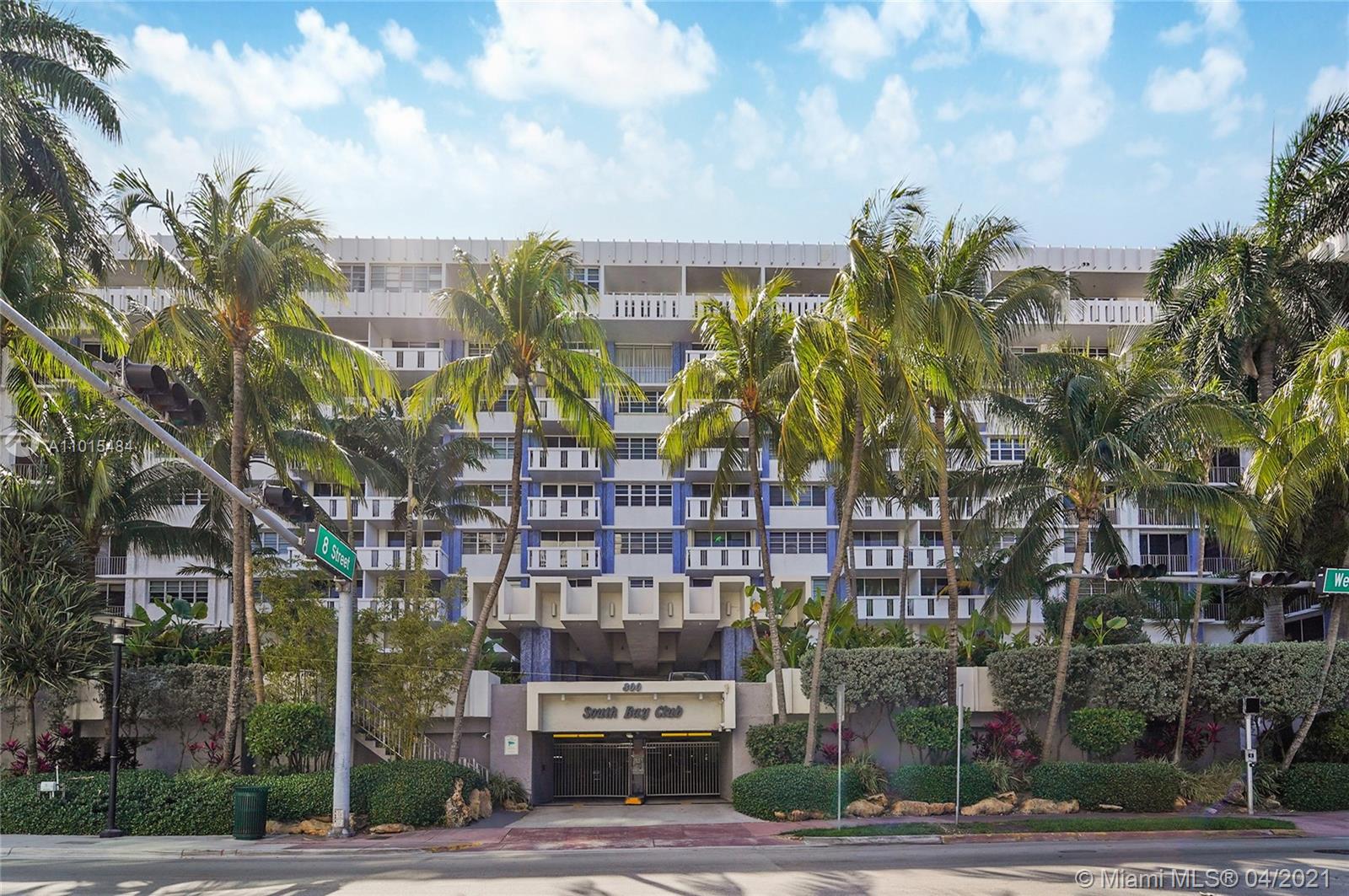 South Bay Club Apt 435 Closed Sale in Miami Beach, FL - Presented by Mark  Zilbert on  - MLS A11015484