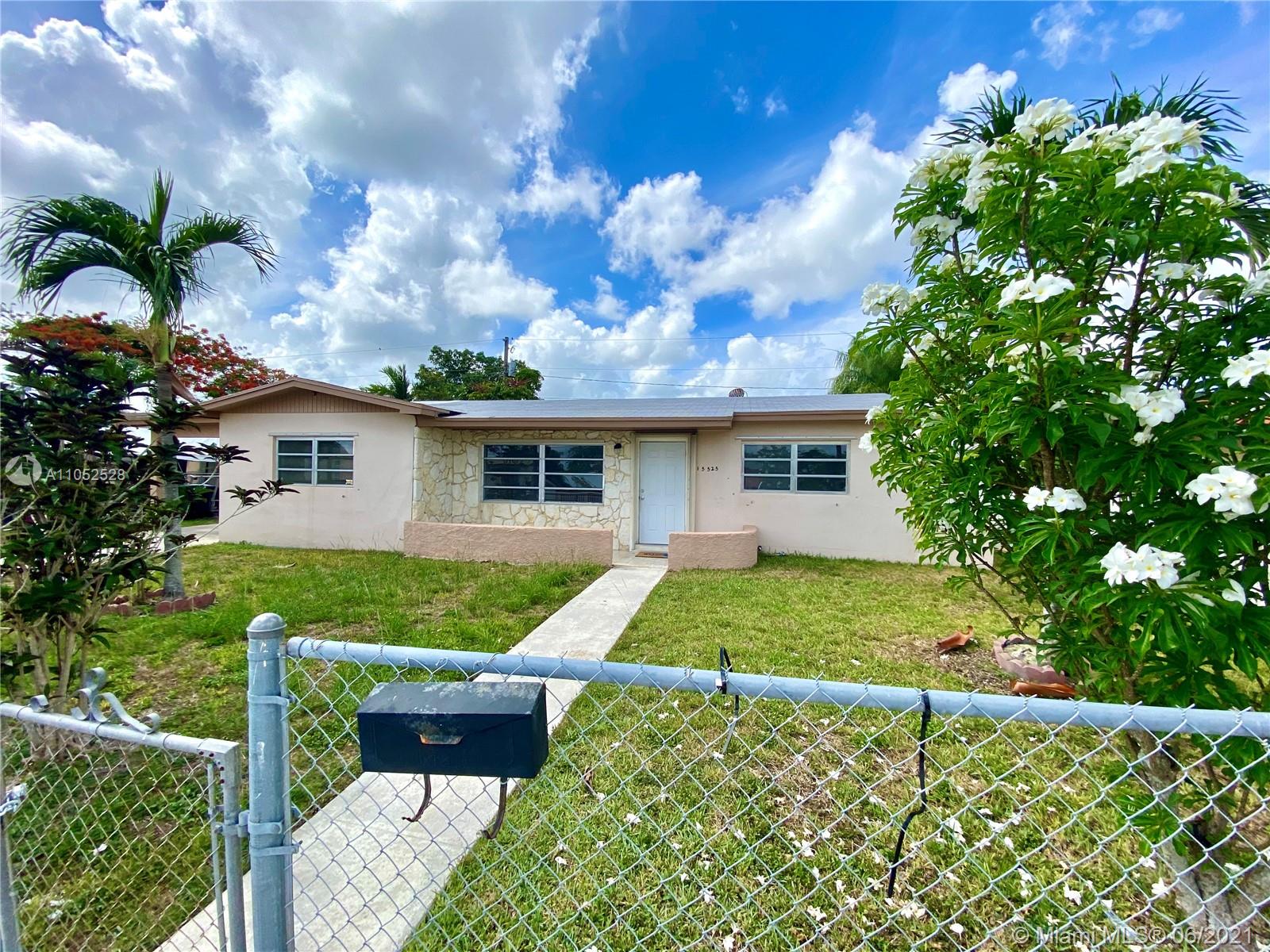 Beautiful and spacious open floor plan! 3 bedrooms, 2 baths,with large carport and driveway for multiple cars. Interior has been freshly painted. Fully fenced property w/ large yard,plenty of space for a pool. Large separate storage room outback. Located minutes from the turnpike, shopping center, Homestead hospital and schools. Must send a DU or POF with offer to be considered.