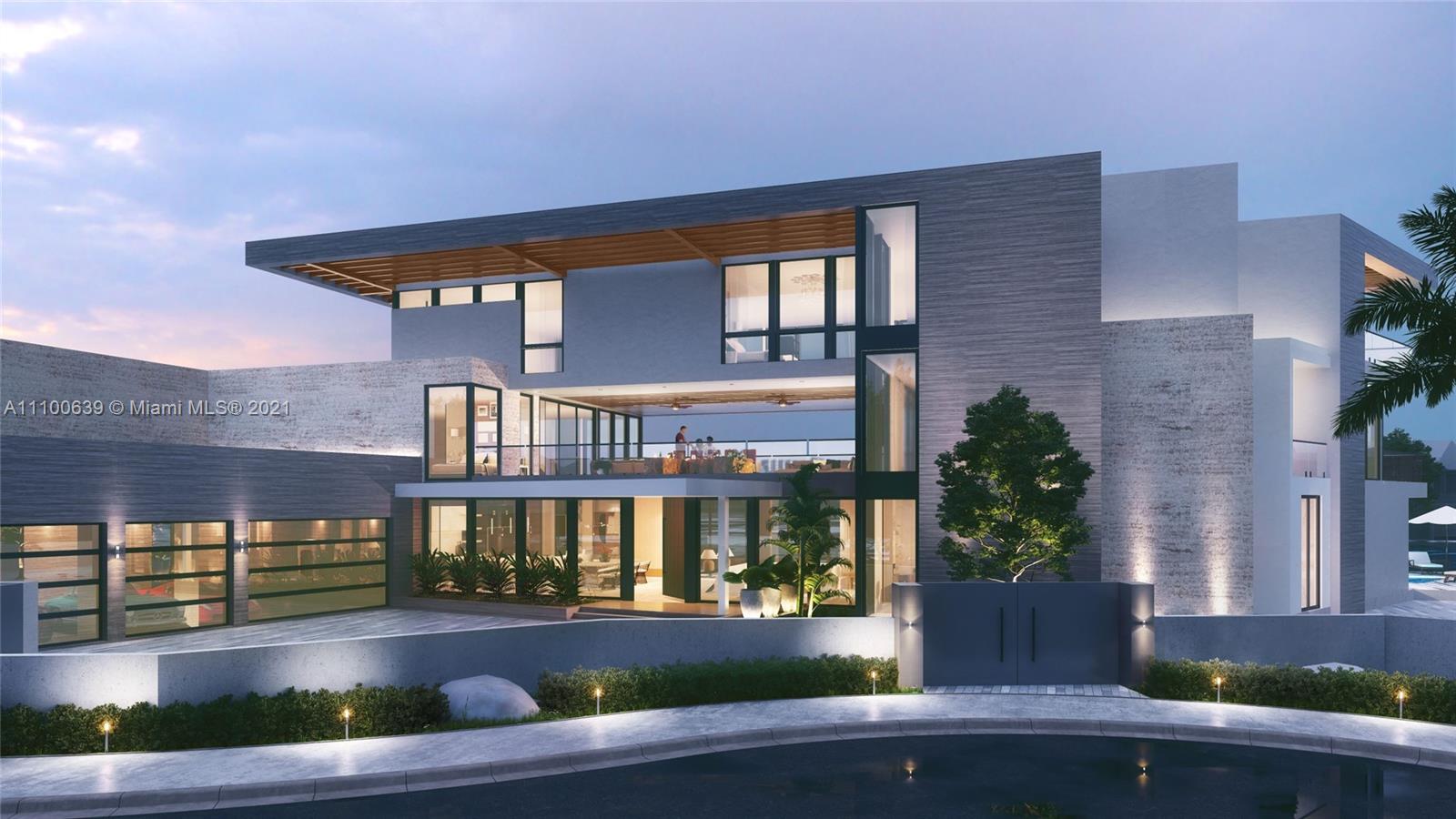 One of the best homes built in Fort Lauderdale. Designed by Affiniti Architects with 185' of waterfrontage one house in from the point, in sought after Seven Isles. Custom 3-story Modern Masterpiece with intracoastal views. Over 10,000 sq ft 6 Bedrooms 7 Full Baths and 2 Half Baths, Office, Clubroom, Gym, 4 car garage, and much more.