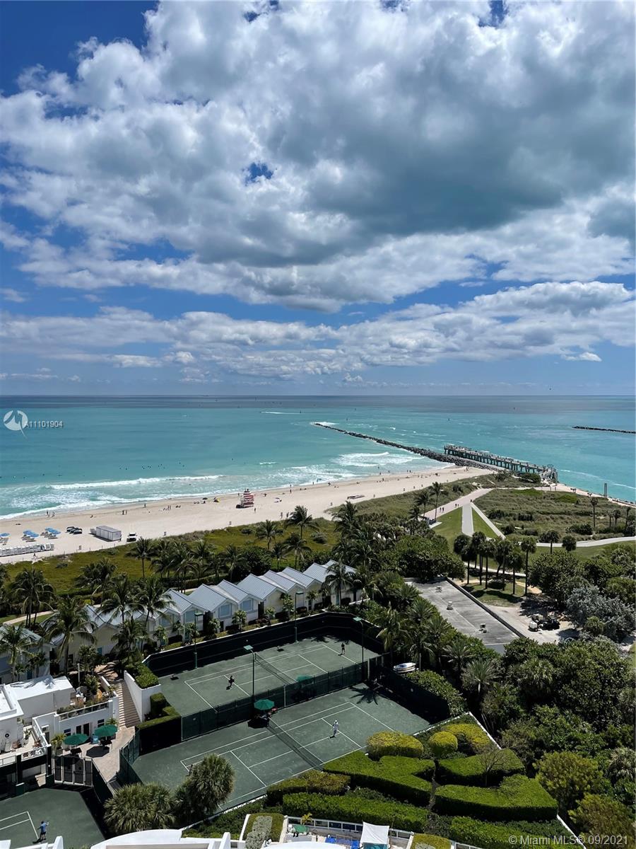 Amazing unobstructed views of Government Cut and the ocean. Very sought after east facing 2 Bedroom unit. The Continuum offers you 12 acres of luxury resort-style living on more than 1,000 linear feet of ocean front with the finest amenities including beach club, the sporting club fitness center and spa, 2 lagoon pools, lap pool, 3 tennis courts, and onsite restaurant.