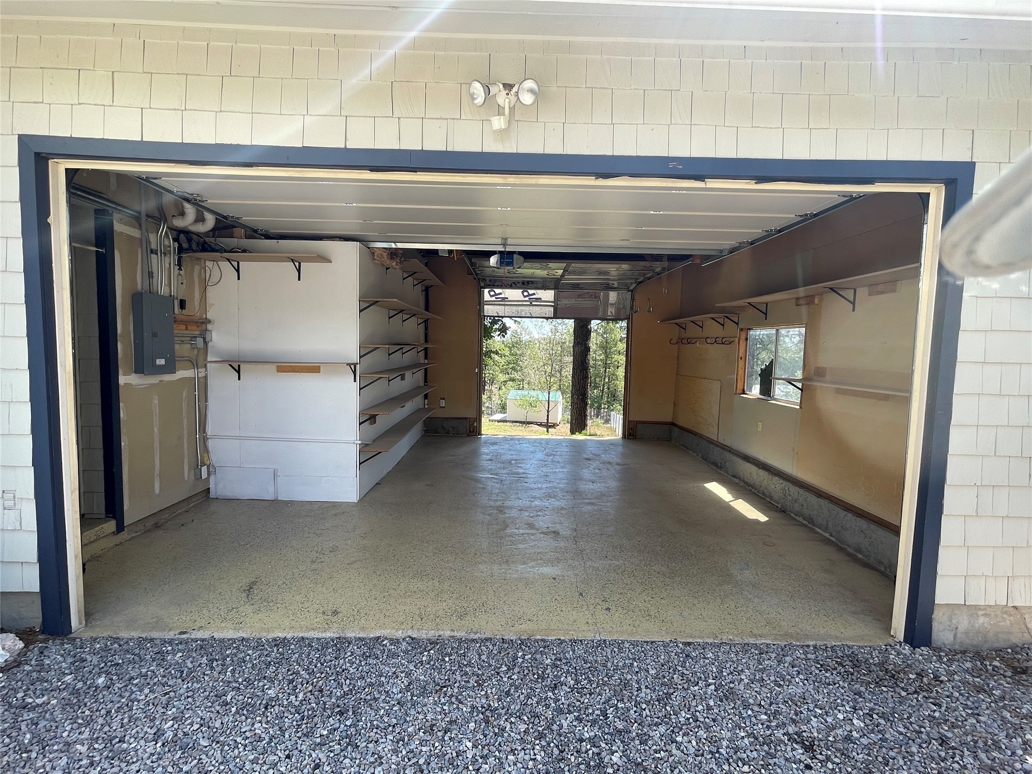 Double Sided Garage