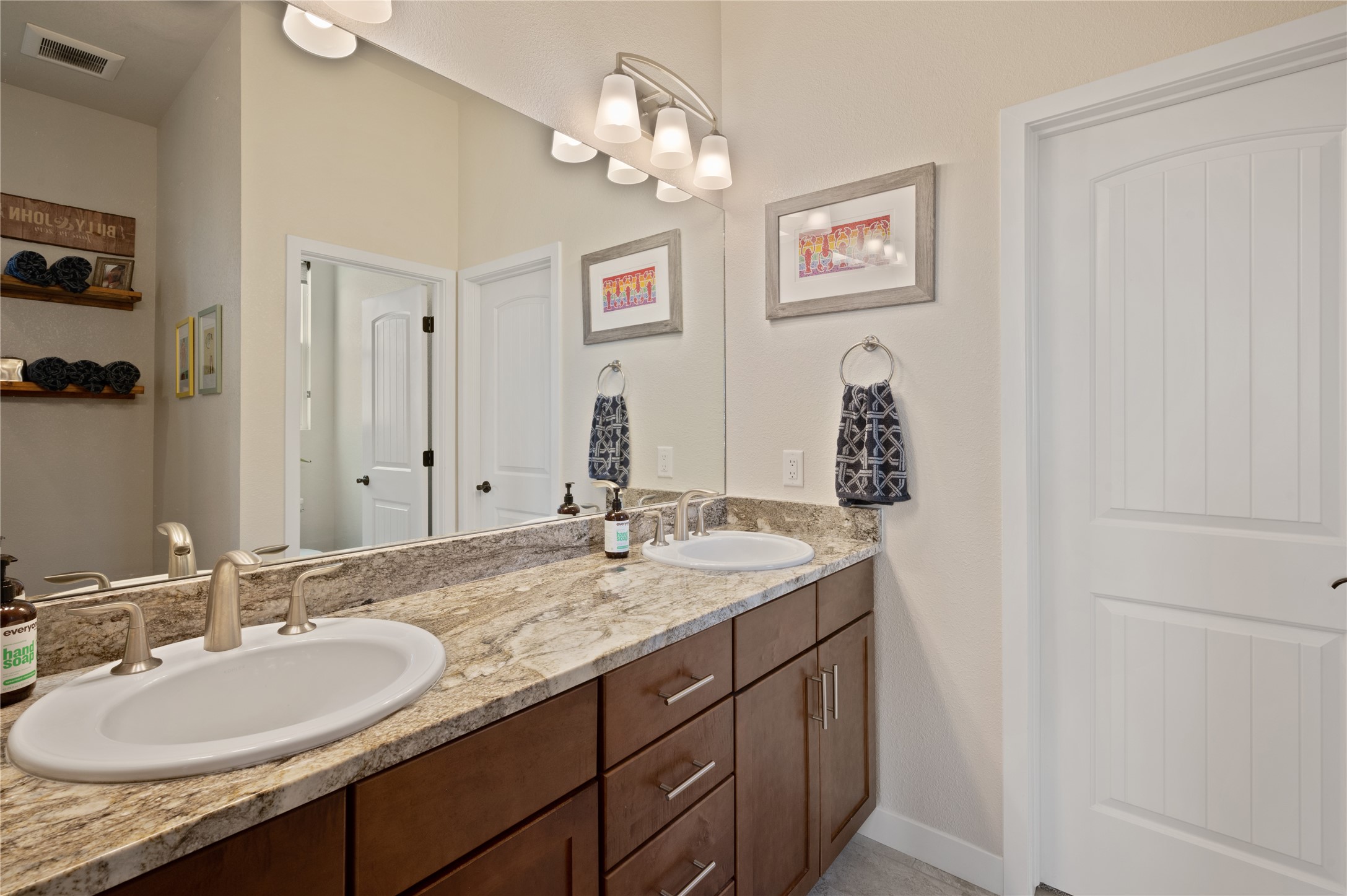 Owner's Bathroom with Double Sinks
