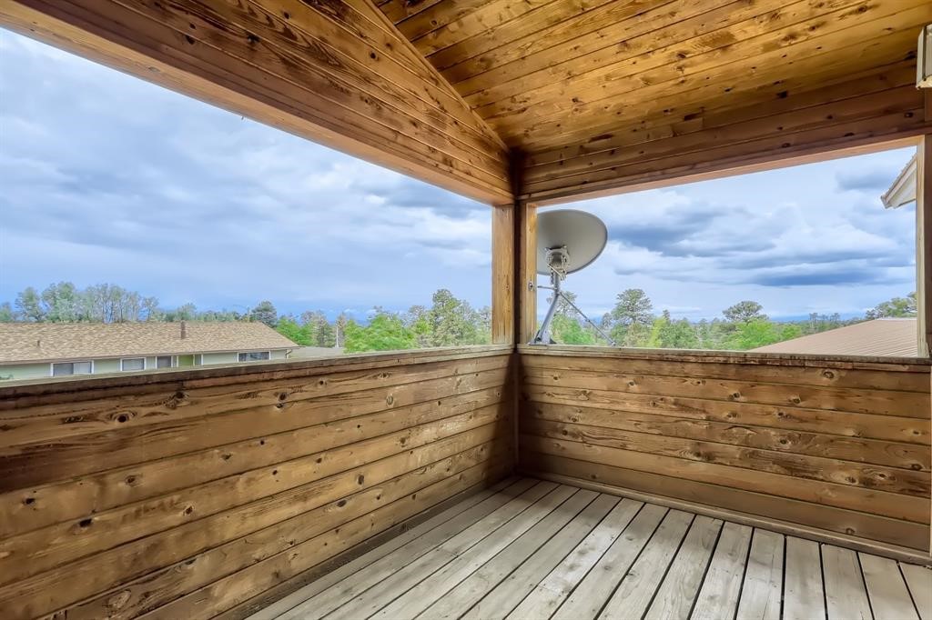 Deck off of Primary Bedroom with views of the mountains