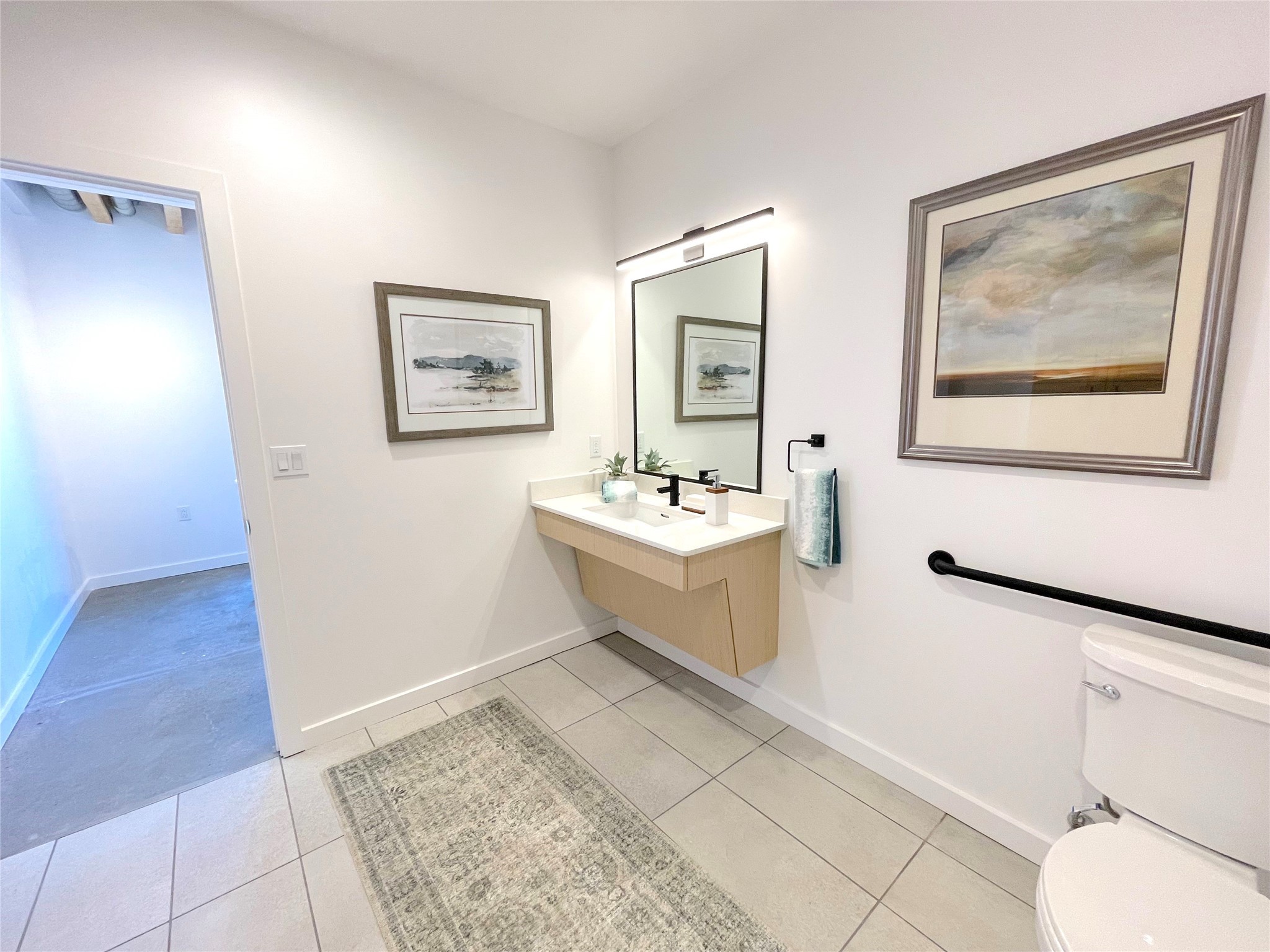 Ground Floor – ADA compliant half bath