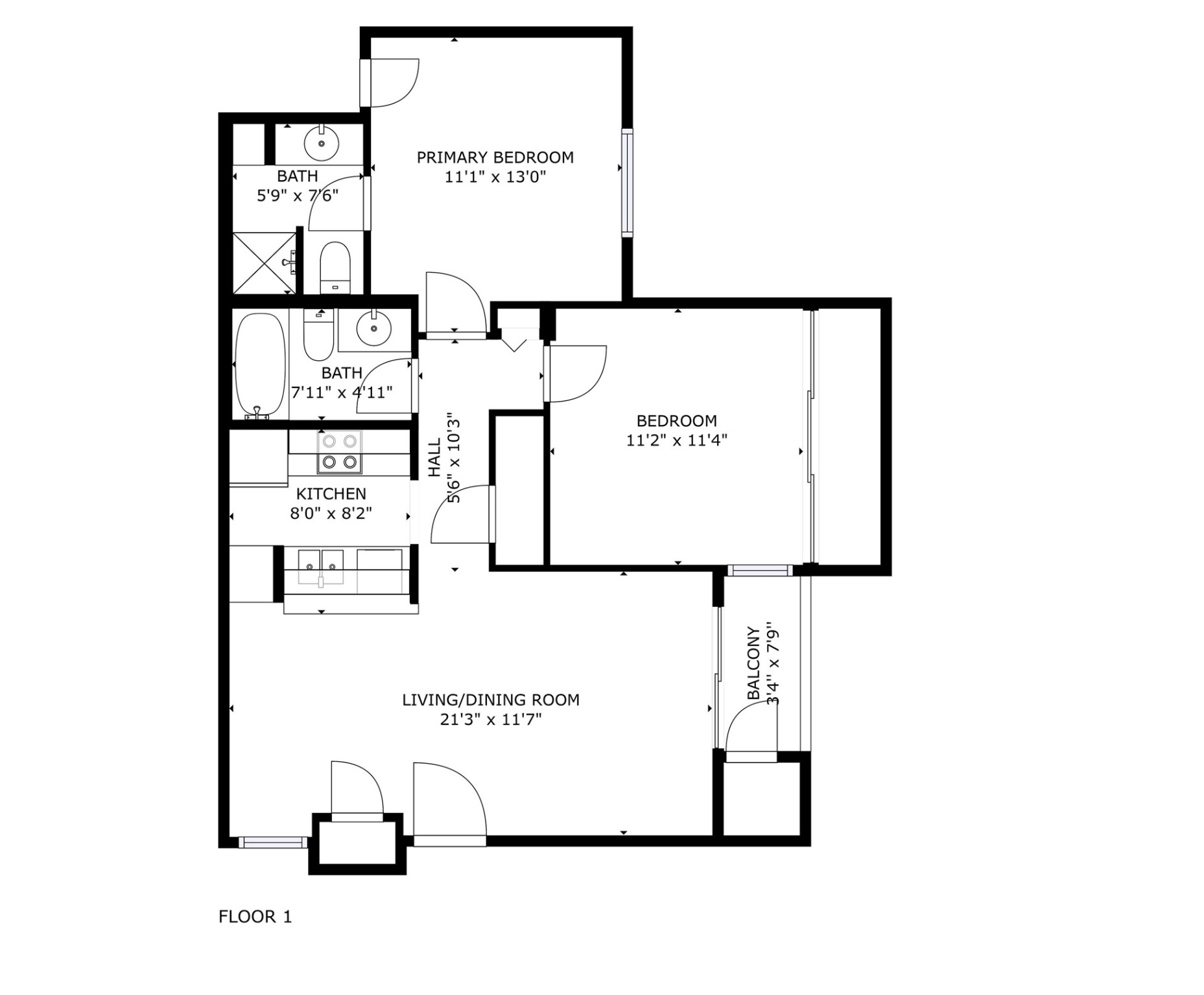 Floor Plan Unit 715