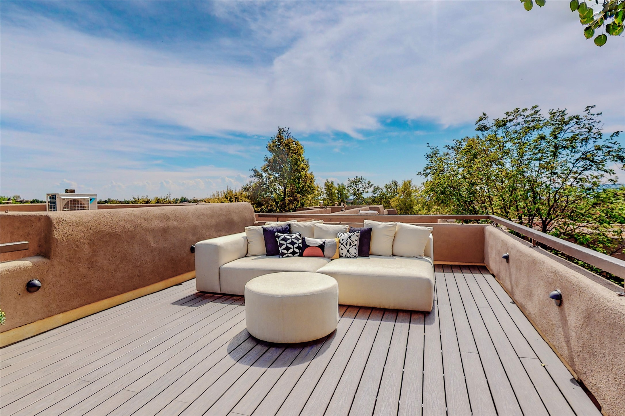 Fabulous roof deck with new Trex decking