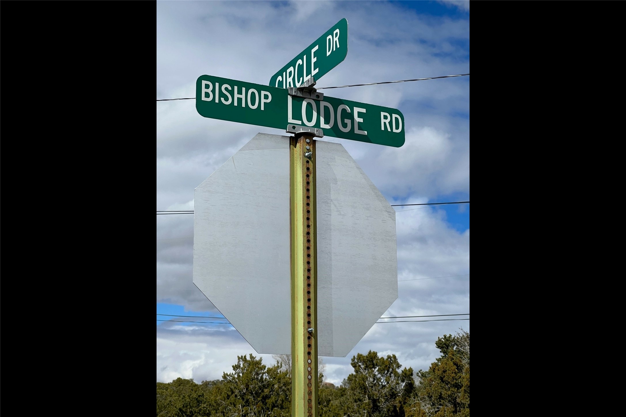 Circle Drive and Bishop's Lodge Road