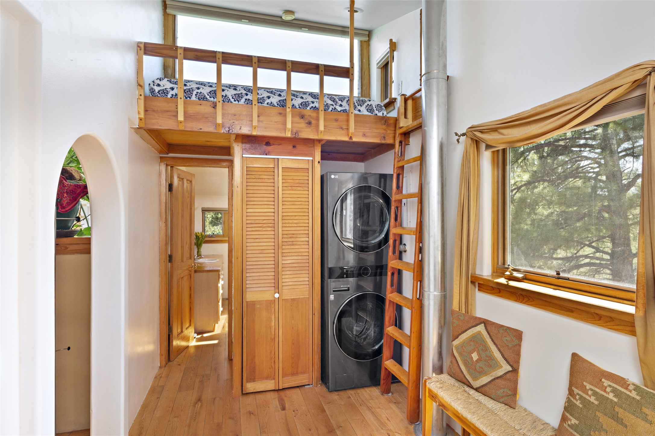 Upstairs Laundry Room, Loft & Office Space